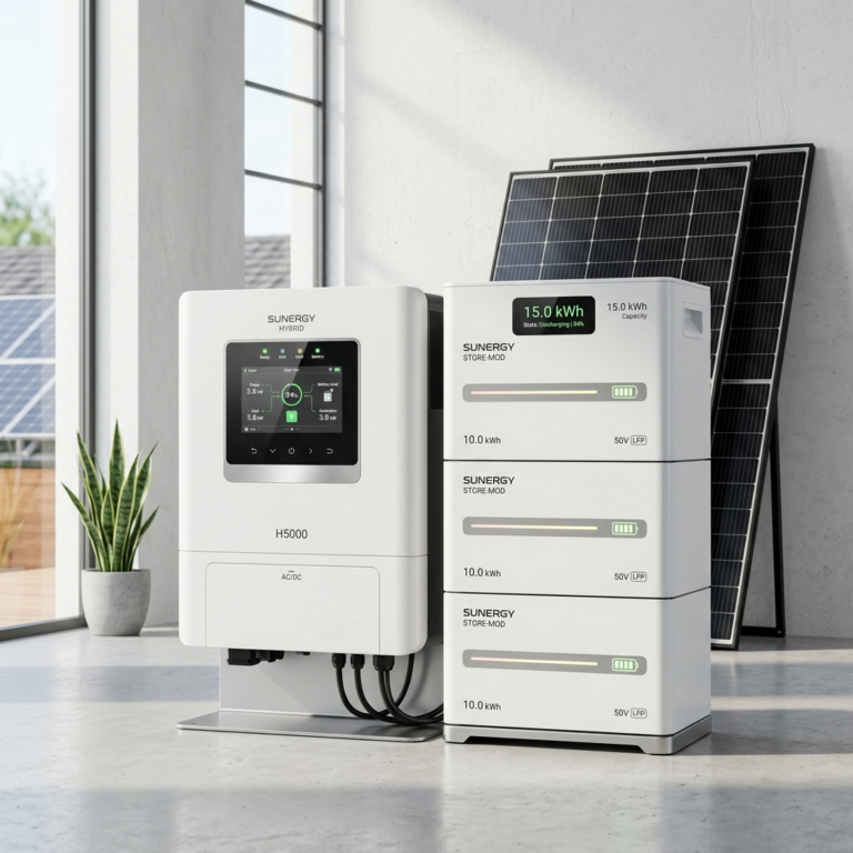 Pin Lưu Trữ Lithium LiFePO4